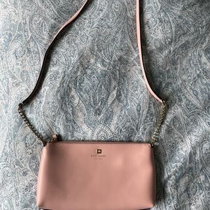 Pink Kate Spade cross body bag